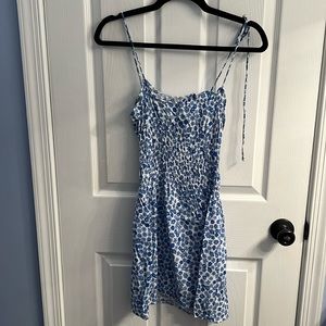 Women’s blue & white sundress